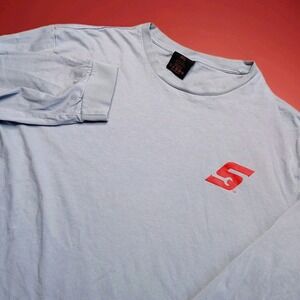 Snap On Tools Shirt Men XXL 2XL Gray Long Sleeve Cotton Workwear Mechanic Diesel